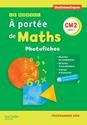 A portée de maths CM2 : Cahier d'activités