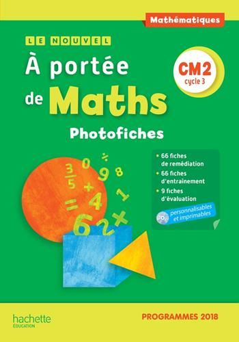 A portée de maths CM2 : Guide pédagogique