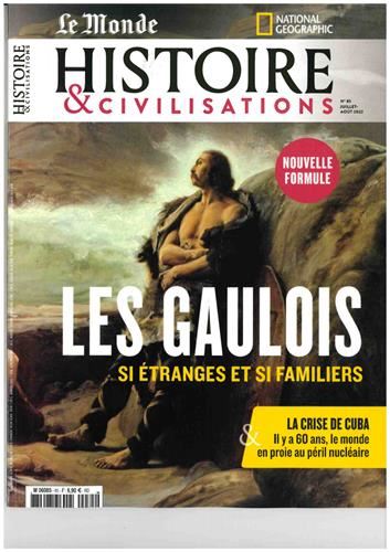 Histoire & civilisations N° 85 Juillet - aout 2022