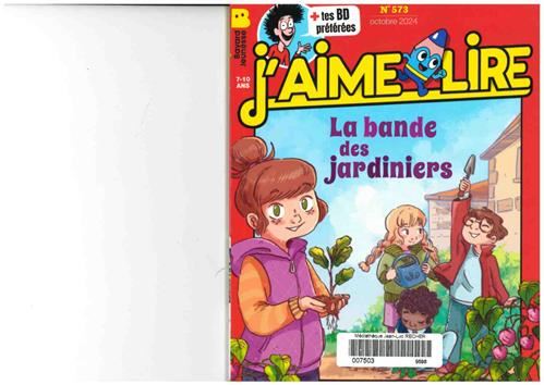 J'aime lire N° 573 Octobre 2024