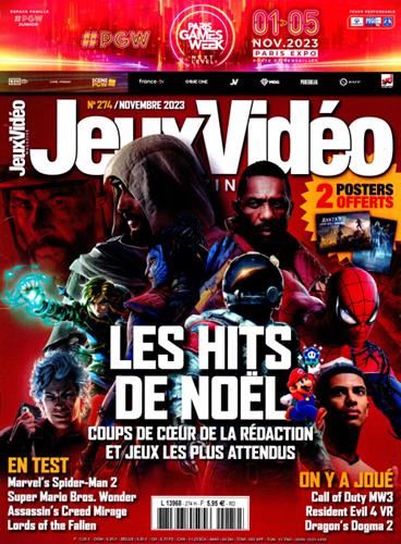 Jeux video magazine.com N° 274 Novembre 2023