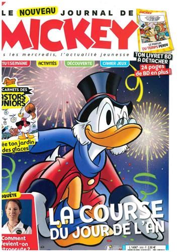 Journal de mickey (le) N° 3680 28 décembre 2022