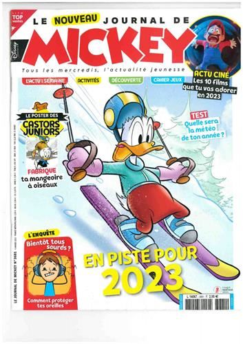 Journal de mickey (le) N° 3681 4 janvier 2023