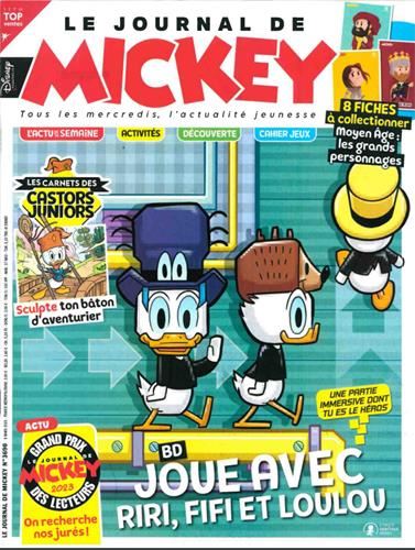 Journal de mickey (le) N° 3690 8 Mars 2023