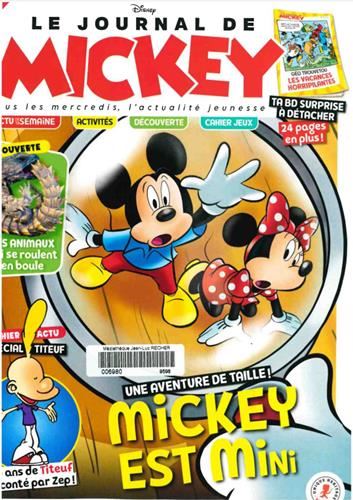 Journal de mickey (le) N° 3715 30 Août 2023