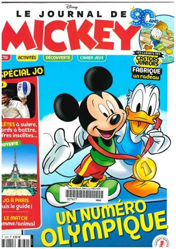 Journal de mickey (le) N° 3762/3763 24 juillet 2024