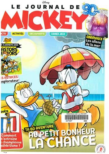 Journal de mickey (le) N° 3764/3765 7 aout 2024