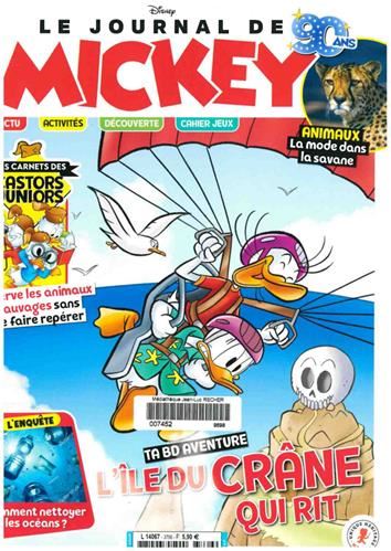 Journal de mickey (le) N° 3766 21 aoùt 2024