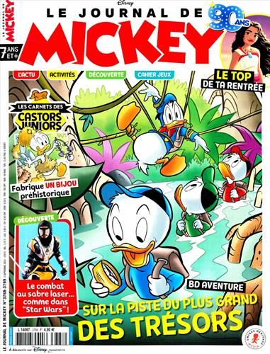 Journal de mickey (le) N° 3768-3769 4 septembre 2024