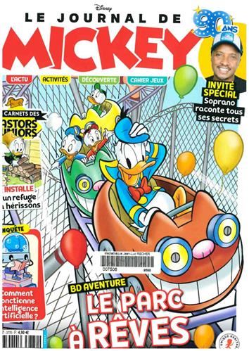 Journal de mickey (le) N° 3770 18 septembre 2024