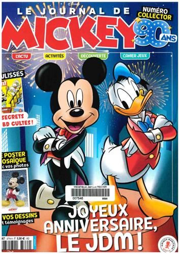 Journal de mickey (le) N° 3774-3775 16 octobre 2024