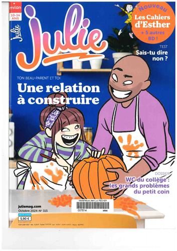 Julie N° 315 Octobre 2024