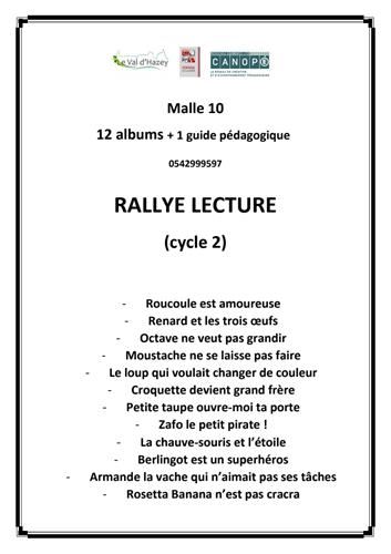 Malle Rallye lecture 10 : cycle 2