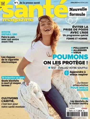 Santé magazine N° 570 juin 2023
