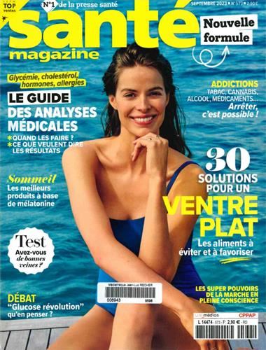 Santé magazine N° 573 - Septembre 2023